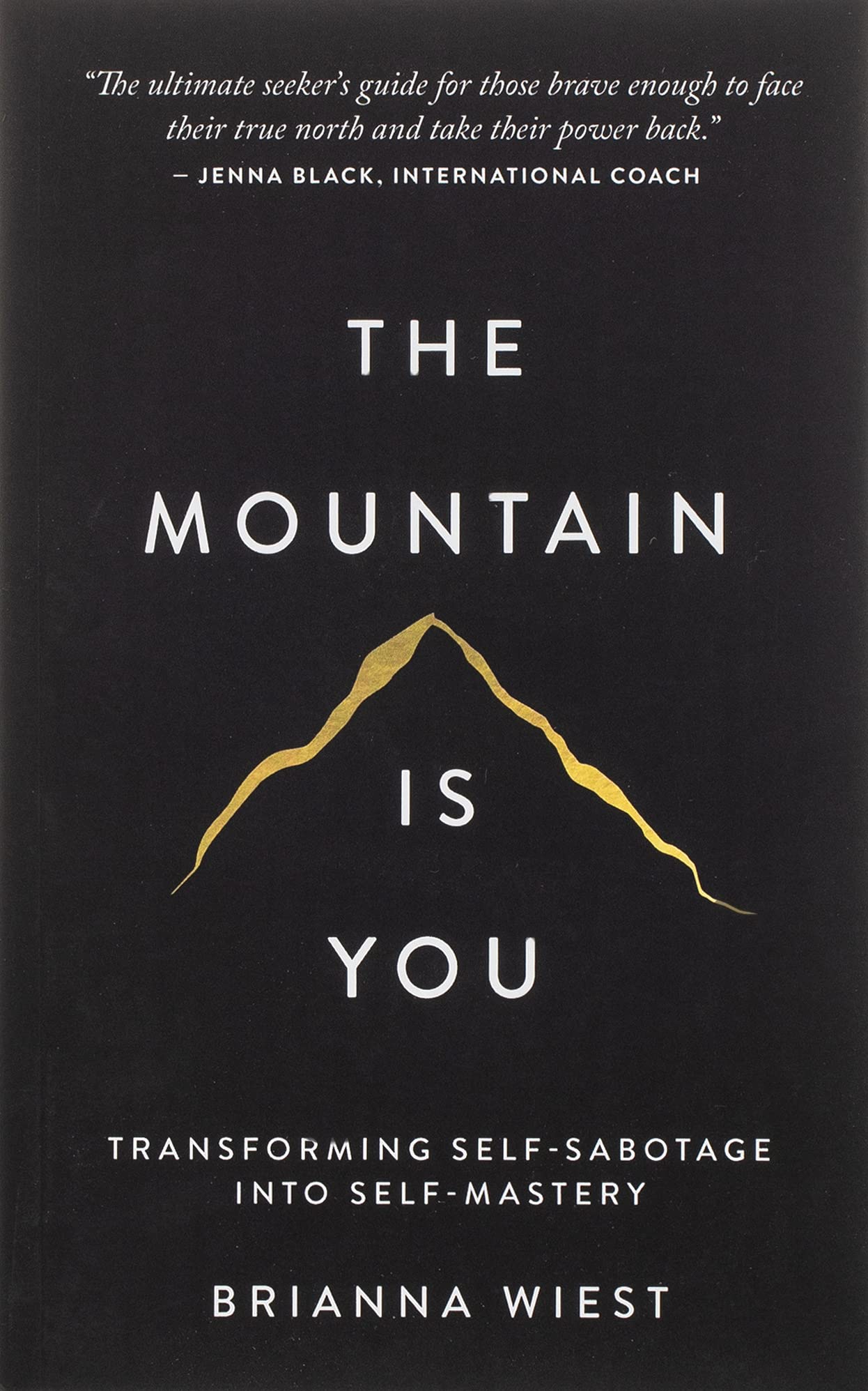 A montanha é você: transformando a autossabotagem em autodomínio por Brianna Wiest